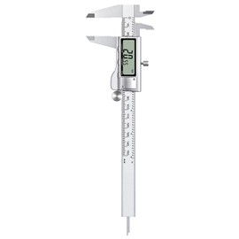 H35C Digital Caliper 0-150 mm/0-6 Inch Calliper Measuring Tools Industrial Caliper LCD Display for Household and Industrial Measuring Gauge Stainless Steel