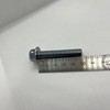 High Strength Flange Bolts M10P = 1.25 (Fine) Trivalent White