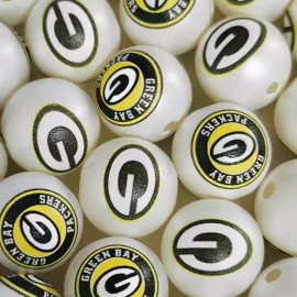 greenbay packers Acrylic Beads for Jewelry Making DIY Pen Keychain 1 pc
