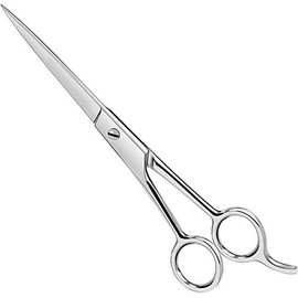 Professional Stainless Steel Facial Hair Scissors for Men Moustache Scissor Beard Trimming Grooming Scissors and Safety Use scissor size 6.5 inch