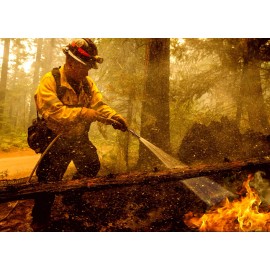 S&H Garden Hose Nozzle  Heavy Duty  Brass