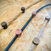 Amarcords - 10 Aluminium Ceiling Pins with Visible Cable Adjustment.