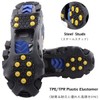 TRIWONDER Anti-Slip Spikes For Shoes, 10 Spikes, Snowshoe, Crampons, Snow
