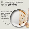 PHOENA Dishwashing Brush Dish Brush Bamboo Wood Dish Brushes with