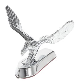 SUPVOX 1pc Decorate Car Metal Badge Automobile Eagle Hood Ornament Motorcycle Front Hood Ornament Car Cover Eagle Badge Sticker Personality 3D Zinc Alloy Grand Plans