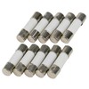 Pack of 10 SeKi Ceramic Fuses 2.5 A, 5 x