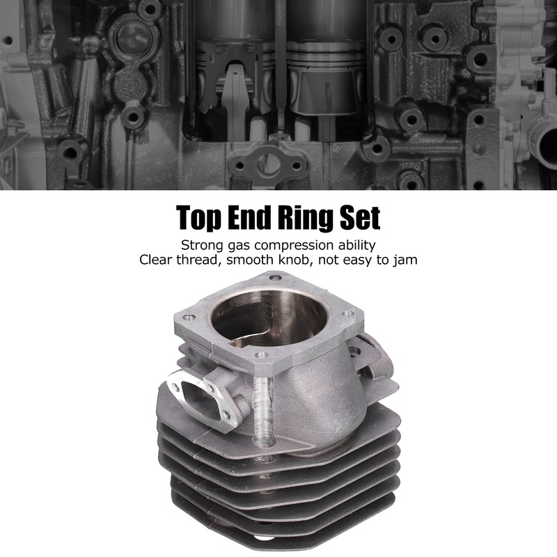 Engine Piston Cylinder Kit Gasket Replacement for Husqvarna 261/262/262XP Chainsaw
