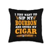 Generic I Just Want to Sip My Bourbon and Smoke