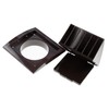 Vent Systems 4" Inch Brown Exhaust Vent Cover Dryer Vent