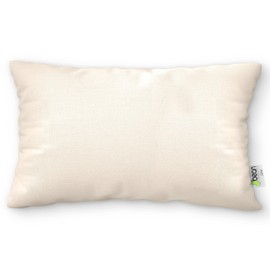 Bean Products Dust Mite Pillow Protector - Organic Cotton Waterproof & Breathable Pillow Case Protector - Fully Zipped Enclosure for Bed Bug Pillow Protection - Made in USA - Japanese 14 x 20 Inches