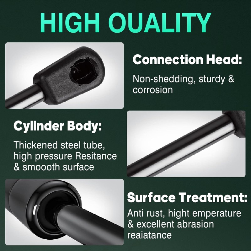 Gas Spring Prop Struts Shock Lift Supports 17 Inches 90lb