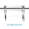Uigos Shower Curtain Hooks Rings, Rust-Resistant for Bathroom Shower Rods