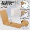 Performore Durable Archival Binder Case with Adjustable Bar and Smooth
