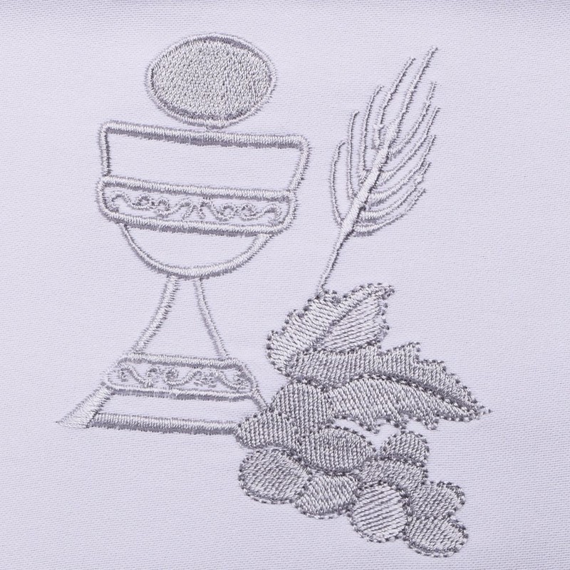 BLESSUME Church Chalice Square Corporal White Altar Cloth