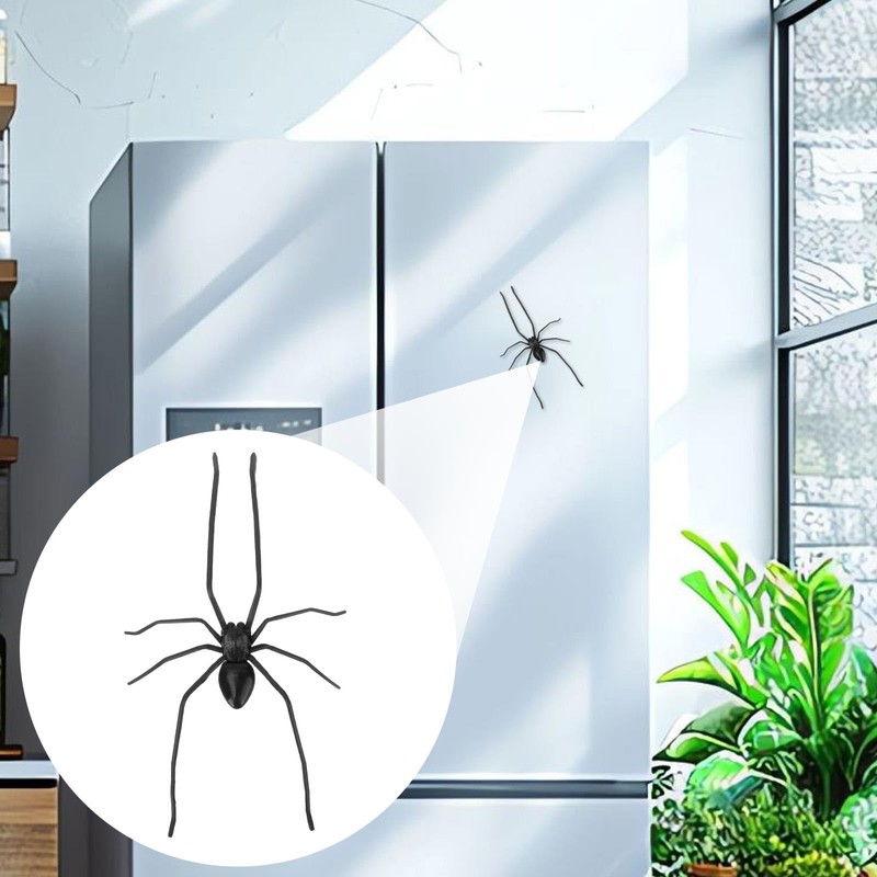3D Spider Fridge Magnet, Realistic Spider Magnet Prank Gift for