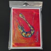 Caroline's Treasures Shrimp Seafood Three Greeting Cards Pack of 8