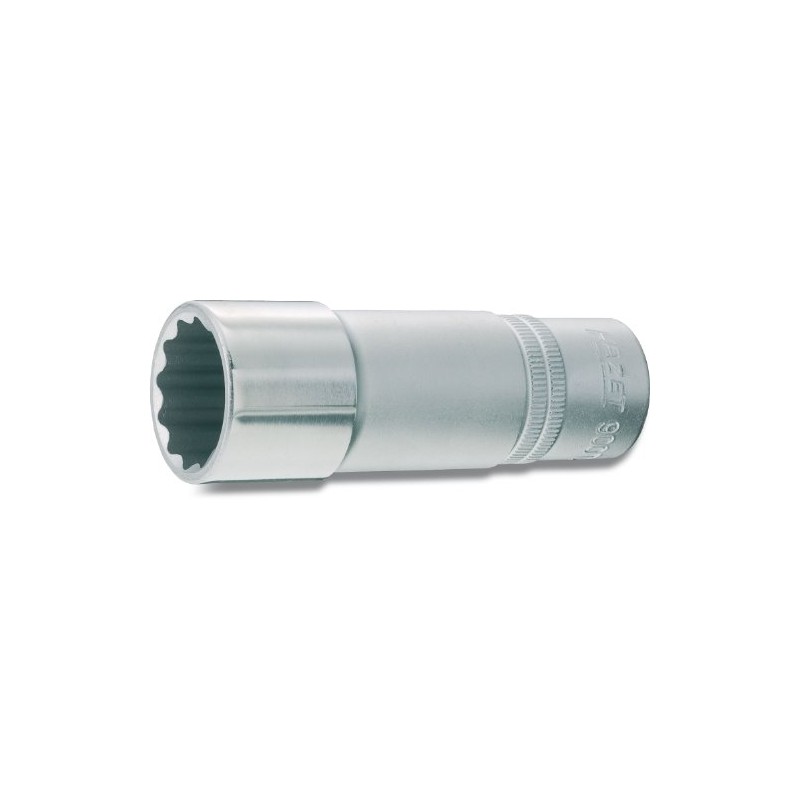 HAZET 900TZ-21 85 mm 12-Point Traction Profile Socket - Chrome-Plated/Polished