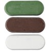 Fudeshe Polishing Cutting Compounds 3Pcs Total 3 Oz. Solid Green/White/Brown