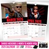 The Calendar King // The Trumpinator - 2025 Wall Calendar