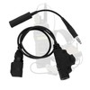 HEARFALCOM Tactical Military Accessories 6-Pin V2 U94 PTT Adapter for
