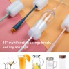 Holikme 5 Pack Bottle Brush Cleaning SetLong Handle Bottle Cleaner