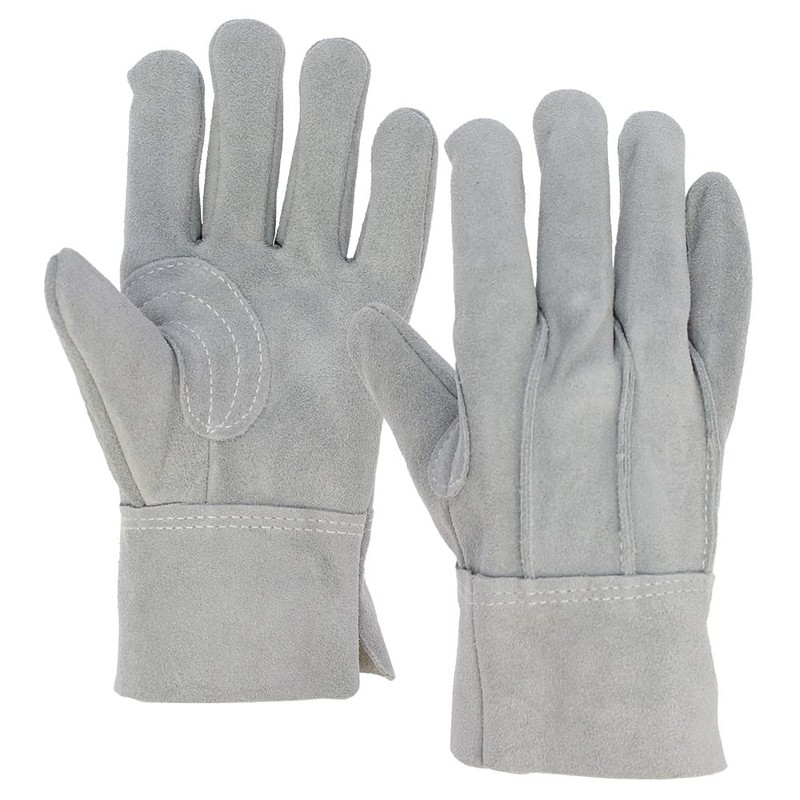 Otafuku Gloves Leather Gloves [Cow Split Leather, Back Stitching, Inner