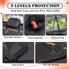 Nobleza Dog Car Seat Cover, Convertible Nonslip Waterproof Dog Backseat
