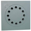 Wiltse Hinged Bell Trap Floor Drain 6" x 6" x