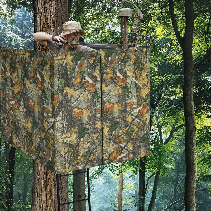 See Through Hunting Tree Stand Blind, Visible Ladder Stand Blind