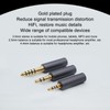 A2DC Headphone Replacement Cable 3.5mm 2.5mm 4.4mm Plugs Headphone Upgrade
