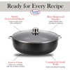Alpine Cuisine Non-Stick Dutch Oven 11 Quart with Glass Lid