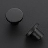 JOY DECOR 30 Pack Black Cabinet Knobs, Matte Black Kitchen