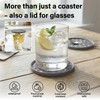 Wingcases Silicone Coasters for Drinks[4 Pack]- Cup Mat for Tabletop
