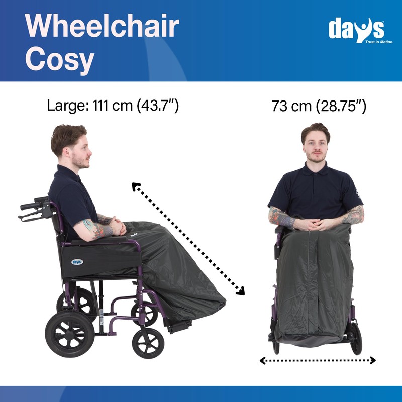 Days Wheelchair Cosy Large Lined Green