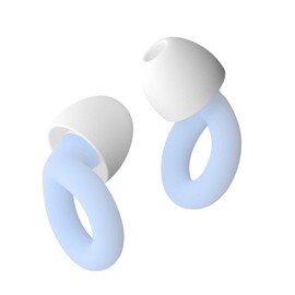 ORANDNOT Ear Plugs for Noise Reduction NRR 33dB, Soft Silicone Ear Plugs for Sleeping Noise Cancelling, Concerts, Motorcycle, Travel & Noise Sensitivity, 8 Ear Tips in XS/S/M/L (Blue)