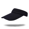 White Fang CA019 Women's Visor Sun Visor, Solid, Hat, Stylish,