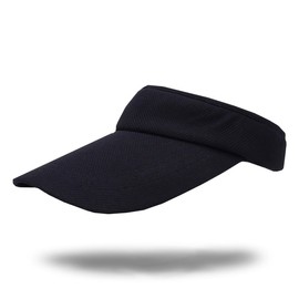 White Fang CA019 Women's Visor Sun Visor, Solid, Hat, Stylish, Simple, Brim Length