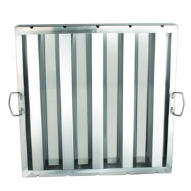 TrueCraftware- 20" W x 20" H Stainless Steel Commercial Kitchen Hood Filter- Restaurant Hood Filters Range Hood Filter Range Hood Baffle Grease Filter