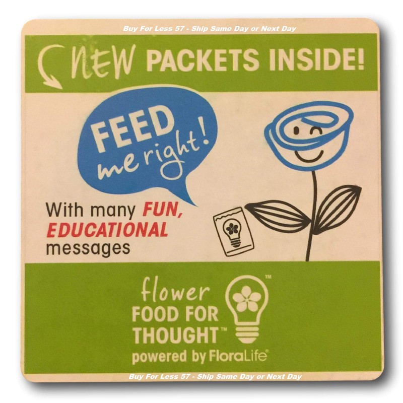Cut Flower Food Floralife Crystal Clear Powdered 5gr Packets Fresh