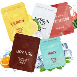 5 Pcs Replacement Filters for Breathe Free Necklace, Breathing Necklace,Breathing Necklace with Resistance,Portable Filter for Stress Relief, Meditation, Workouts