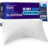 Sidney Sleep Adjustable Curved Contour Fill Pillow – Queen Size