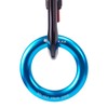 S.E.PEAK 25kN Aluminum Rappel Ring, Perfect Tension O-Ring, Connection Ring