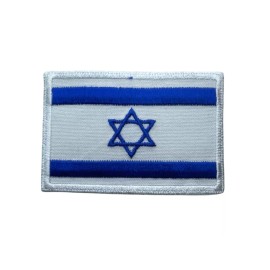 Israel Flag Jewish Star of David Iron on Quality Embroidered Patch PPM F4D22G