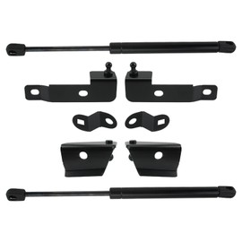 Carbhub Front Bonnet Hood Shock Rod Kit Fit for Nissan Navara Frontier D40 Pathfinder Xterra 2004-2018