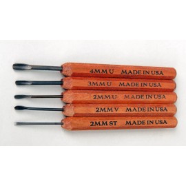 Dockyard Micro Tools Set (5 Pieces) For Woodcarving & Sculpting Tools