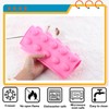 YIMINGMOLD 1pcs Fruit Silicone Candy Molds Strawberry Pineapple Grapes banana