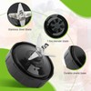 Replacement Extractor Blade for Ninja Blender Parts,7 Fins Male Blender