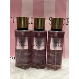 Victoria's Secret Lot 3 Victoria's Secret VELVET PETALS Fragrance Body Mist 8.4 fl oz
