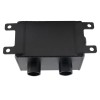 VEHITO 10AN 2 Port Dual Breather Filter Baffled Oil Catch