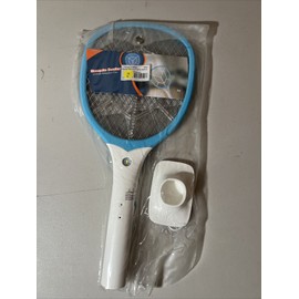 Gecko Cordless Rechargeable Bug Zapper Mosquito Insect Electric Fly Swatter